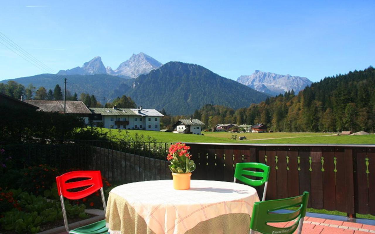 Ferienwohnung Haus Heimattreu Schoenau am Koenigsee Ngoại thất bức ảnh