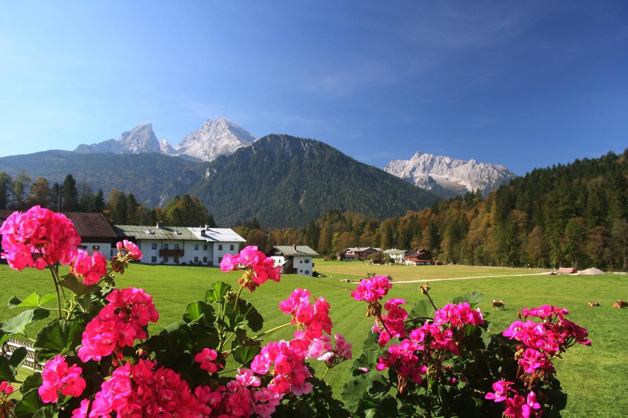 Ferienwohnung Haus Heimattreu Schoenau am Koenigsee Ngoại thất bức ảnh
